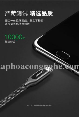 Ugreen 50223 0.5M Cáp USB TypeC sang USB mạ Zinc alloy cao cấp US265 30050223